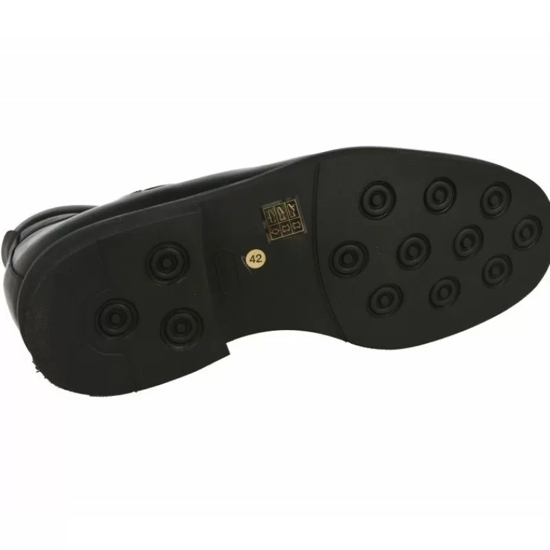 Paco Cantos Botines-Botin Cordones De En Boxcalf Ancho Especial. Negro
