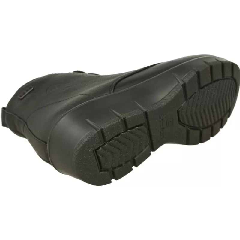 G Comfort Botines-Botin De En Pala Lisa Impermeable Con Horma Ancho 13, Piso De Cuna Amortiguada Y Planta Anatomica Extraible Negro