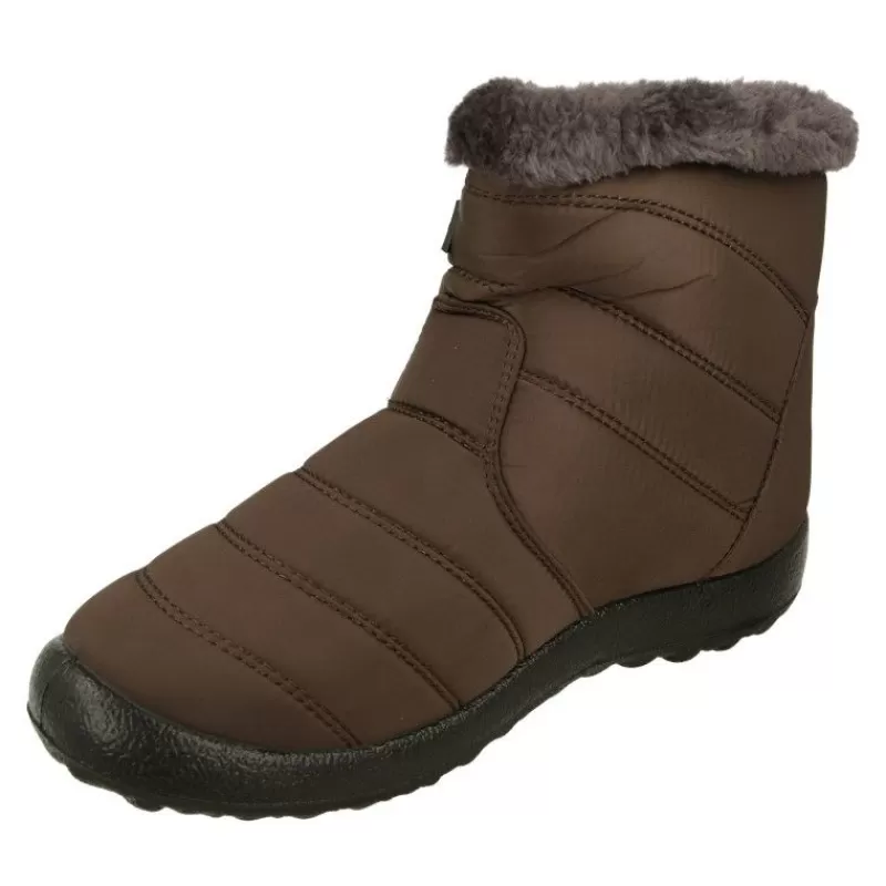 Doctor Cutillas Botines-Botin Del De Tejido Elastico Con Cremallera Lateral Y Piso De Goma Con Forro De Borreguiillo