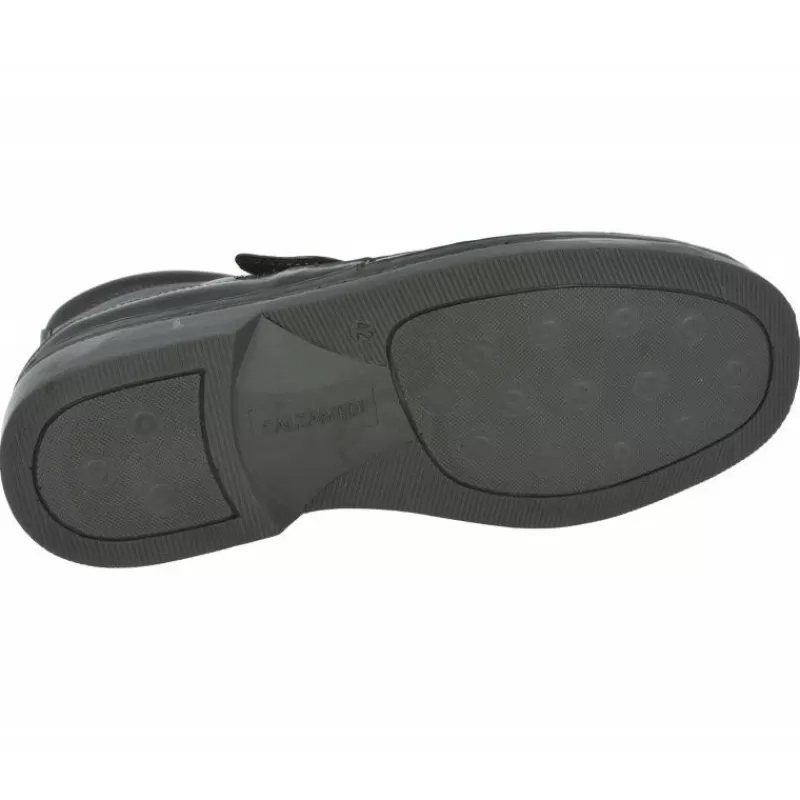 Calzamedi Botines-Botin Velcro De Pala De Lycra Con Piso De Amortiguacion Especial Plantillas Y Pies Sensibles Negro