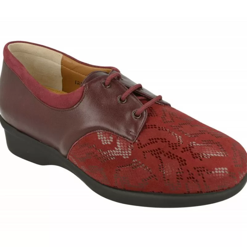 Alviflex Zapatos Ancho Especial-Cordon De En Pala Lisa Grabada Elastica De Ancho Especial 15 Con Piso De Poliuretano Aligerado