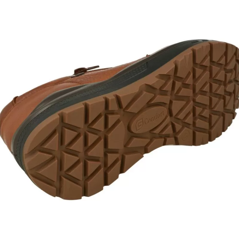 G Comfort Zapatos Ancho Especial-Cordon De Con Ajuste Facil De Cremallera, Piel Flexible Impermeable Con Confortable Piso De Poliuretano