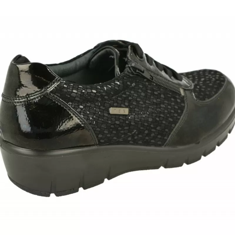 G Comfort Zapatos Ancho Especial-Cordon De Con Cremallera Lateral Planta De Descanso Y Piso De Amortiguacion Y Membrana Impermeable