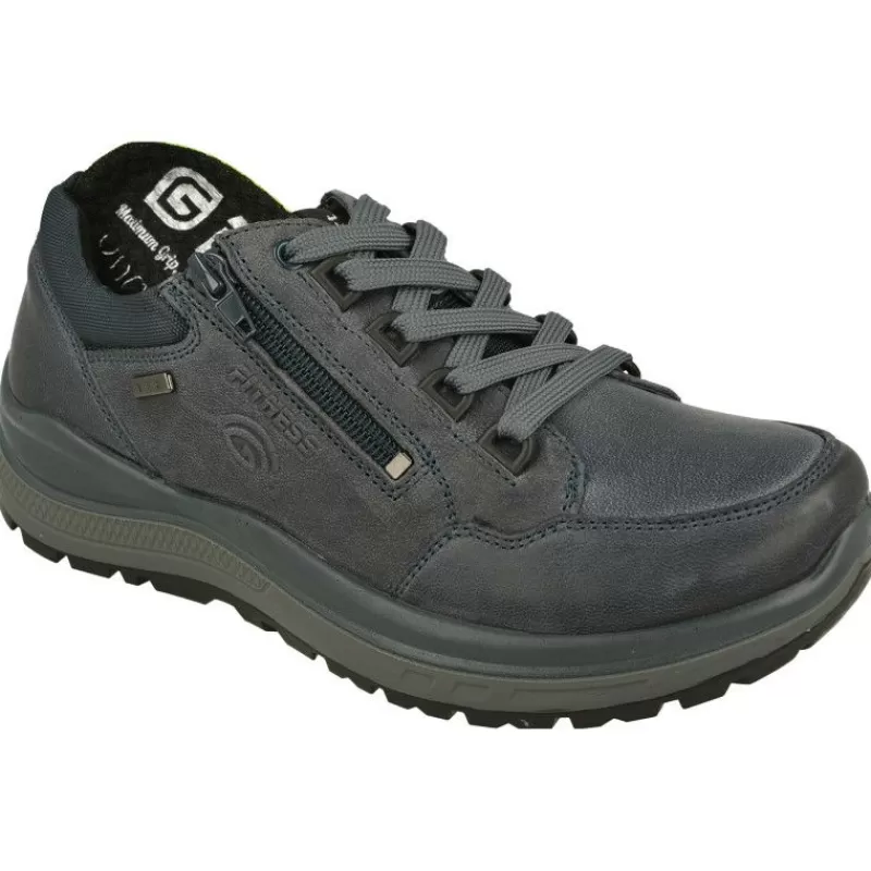 G Comfort Cordones-Cordon De Con Cremallera Lateral Y Piso De Amortiguacion, Planta De Descanso Y Piel Con Membrana Impermeable.