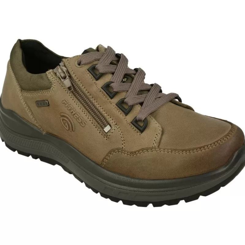 G Comfort Cordones-Cordon De Con Cremallera Lateral Y Piso De Amortiguacion, Planta De Descanso Y Piel Con Membrana Impermeable.