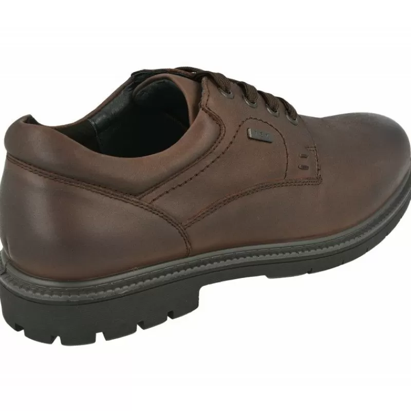G Comfort Zapatos Ancho Especial-Cordon De De Pala Lisa En Piel Engrasada Con Membrana Impermeable Y Piso De Caucho Con Planta De Descanso Extraible
