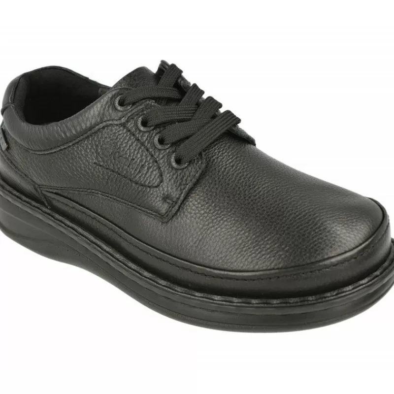 G Comfort Zapatos Ancho Especial-Cordon De En Piel Grabada Con Bordon En Pala, Membrana Impermeable Y Piso Aligerado En Ancho 14