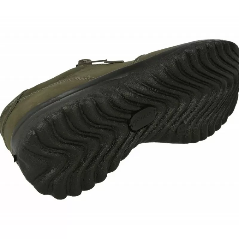 G Comfort Zapatos Ancho Especial-Cordon De En Piel Nobuck Con Membrana Impermeable Y Piso De Poliuretano Con Planta De Descanso Extraible