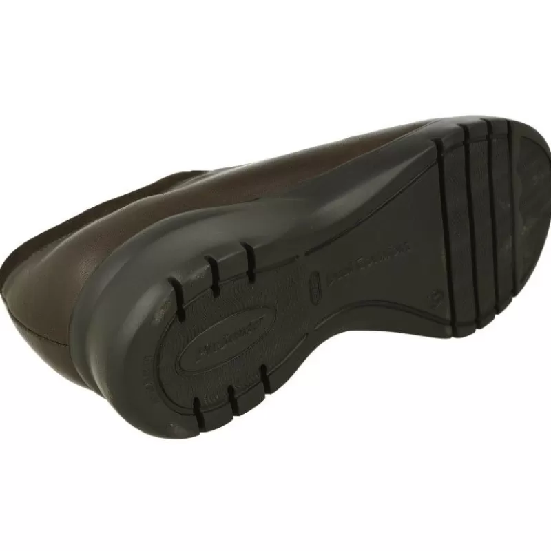 PieSanto Zapatos Ancho Especial-Cordon De Con Cremallera Lateral En Pala Lisa Con Suela De Poliuretano Ligera Y Flexible. Planta Anatomica Extraible