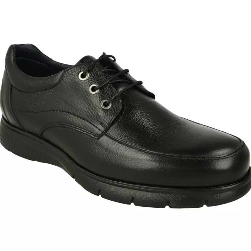 Tolino Zapatos Ancho Especial-Cordon De En Piel Con Piso Aligerado Y Planta Anatomica Extraible
