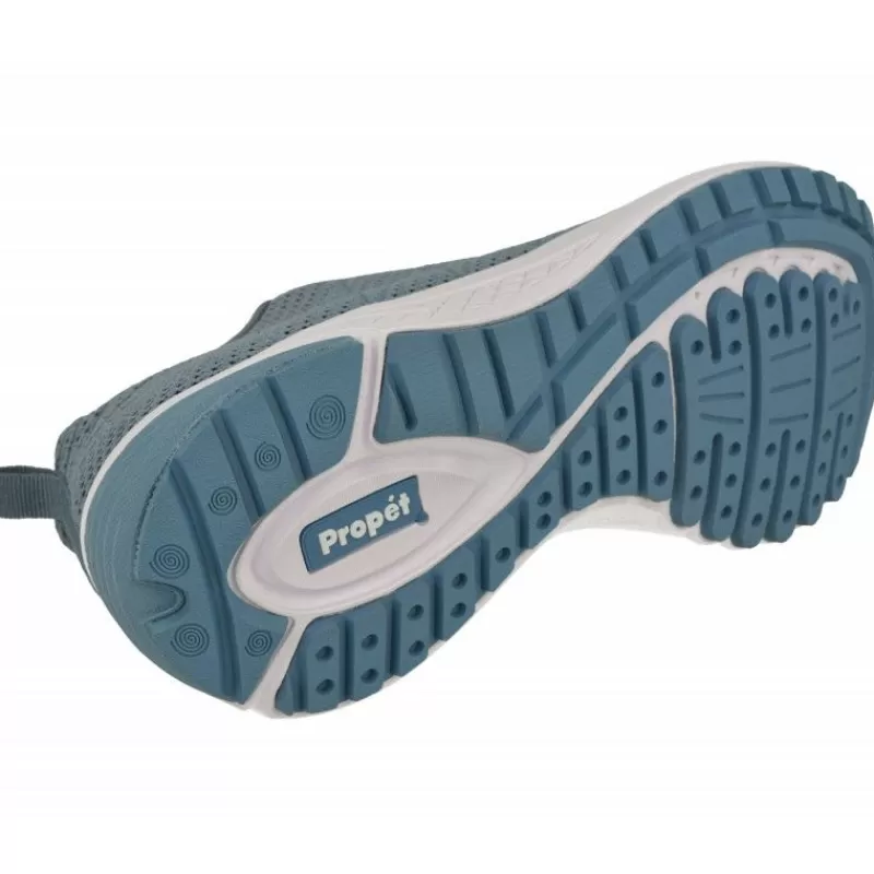 Propet Zapatillas De Lona-Cordon Deportivo De Con Tejido Rejilla Y Piso De Cuna Poliuretano Amortiguado Con Planta Anatomico Movible