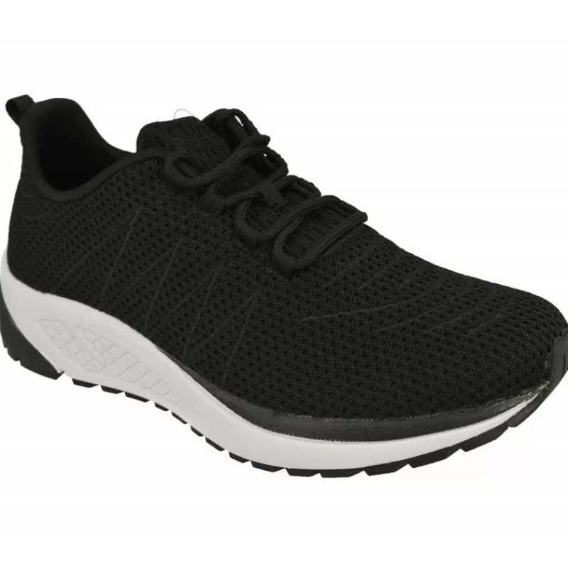 Propet Zapatillas De Lona-Cordon Deportivo De Con Tejido Rejilla Y Piso De Cuna Poliuretano Amortiguado Con Planta Anatomico Movible