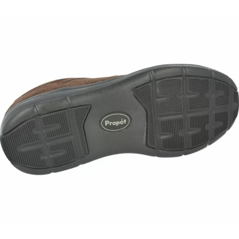 Propet Deportivos-Cordon Deportivo De , Impermeable, Ancho 13, Plantilla Movible. Marron