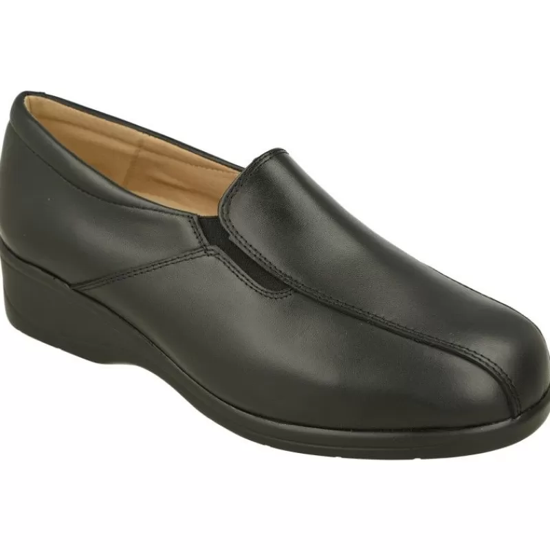 Calzamedi Mocasines-Mocasin De Con Elasticos En Pala De Doble Costura, Piso De Poliuretano De Base Ancha Con Planta Anatomica Extraible
