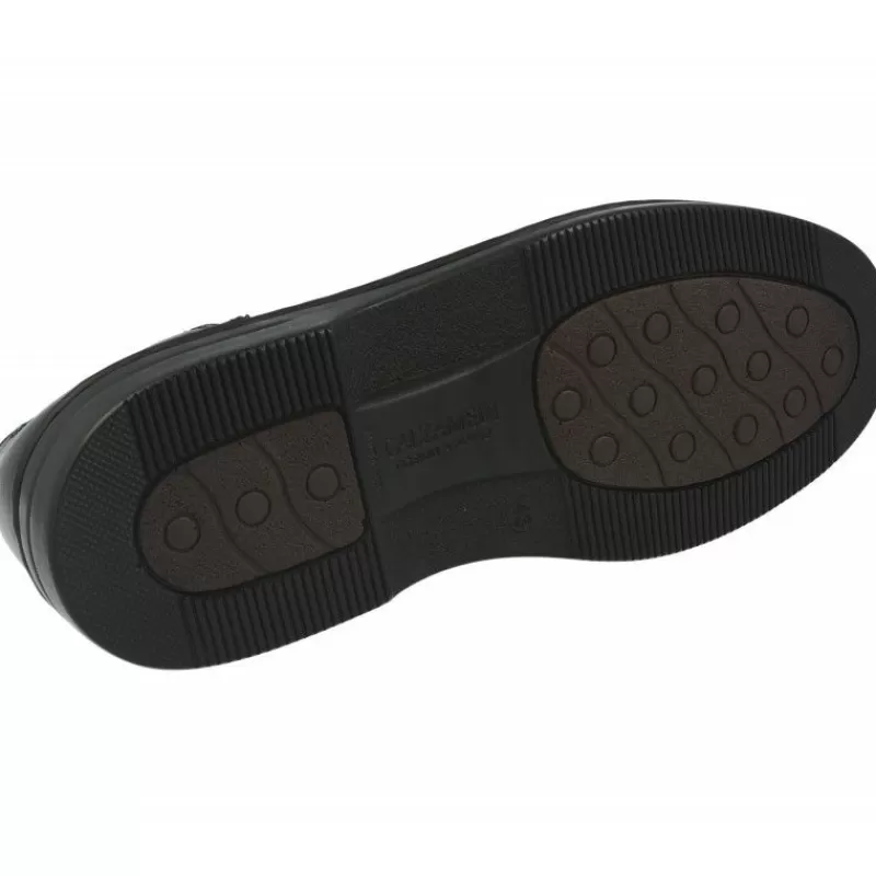 Calzamedi Mocasines-Mocasin De , Noruego Con Elasticos En Pala Anatomico Ortopedico. Negro