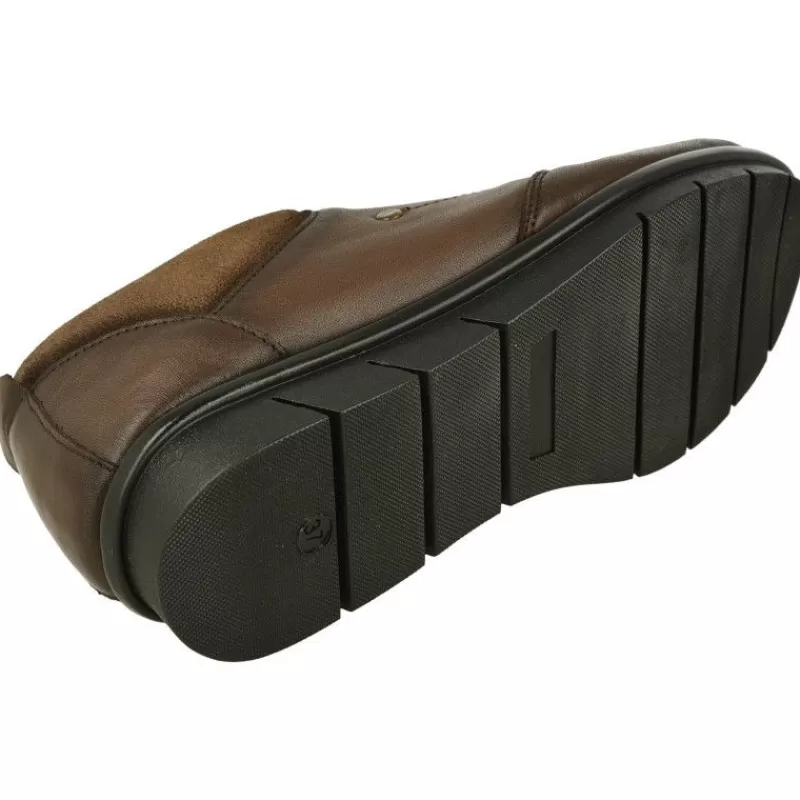 Doctor Cutillas Mocasines-Mocasin De Con Elasticos En Pala Abotinada, Piso De Cuna De Caucho Y Planta Extraible