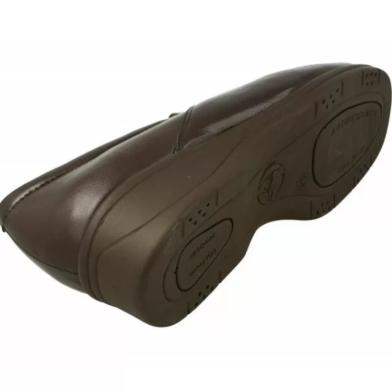 Drucker Calzapedic Mocasines-Mocasin De Drucker Con Pala Abotinada Elasticos Y Piel De Cordero.