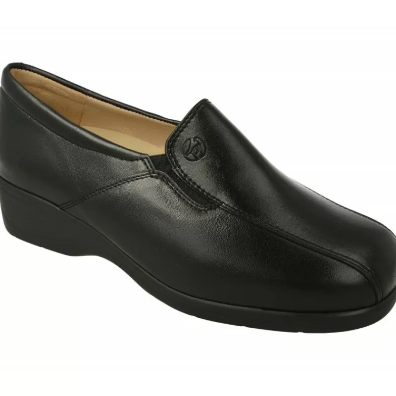 Drucker Calzapedic Mocasines-Mocasin De Drucker Con Pala Abotinada Elasticos Y Piel De Cordero.