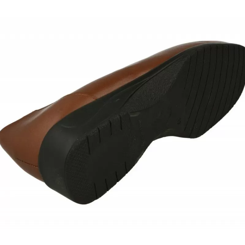 Drucker Calzapedic Mocasines-Mocasin De Drucker De Pala Lisa Con Elastico Central, Piso Caucho De Cuna Baja Y Planta Anatomica