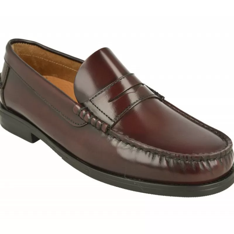 EDWARD'S Mocasines-Mocasin De Edwards De Piel Florentic Y Horma Confortable Con Planta De Descanso Extraible Y Piso De Amortiguacion