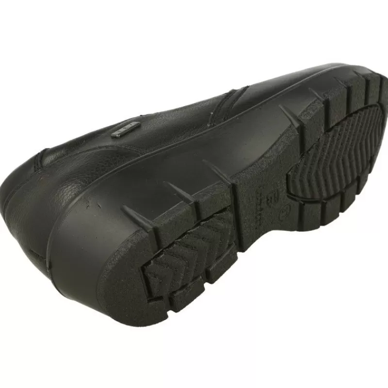 G Comfort Mocasines-Mocasin De Con Elasticos En Pala Lisa Y Piso De Poliuretano Aligerado Con Planta De Descanso Extraible Negro