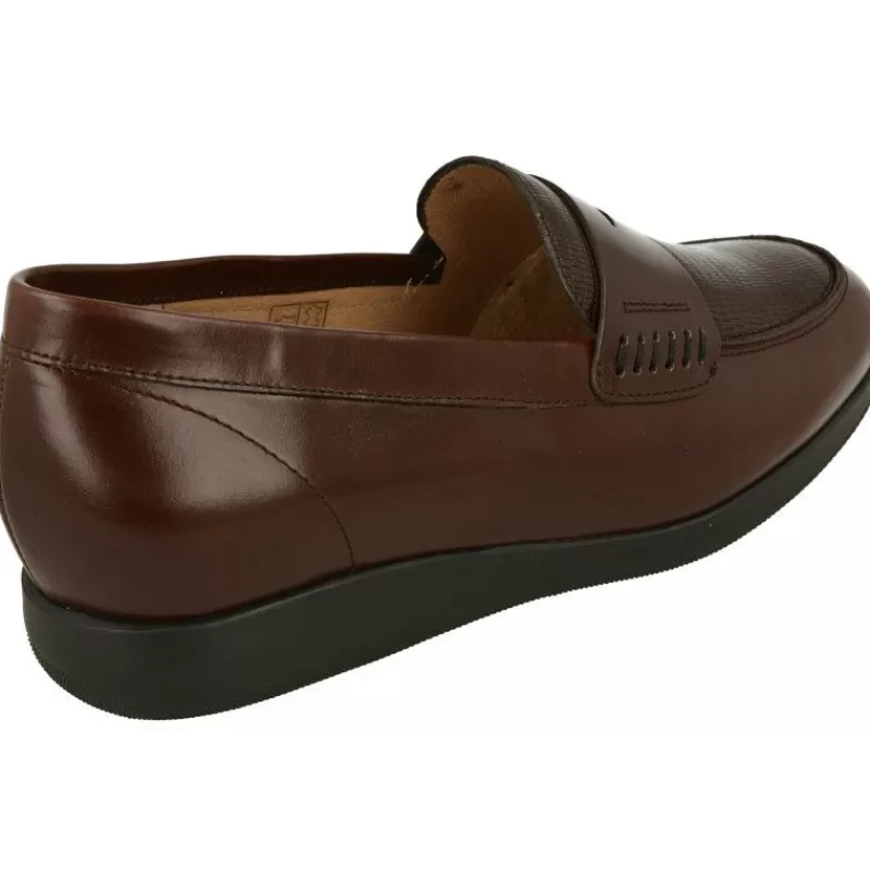 PieSanto Mocasines-Mocasin En Piel De , Plantilla Movible Piso Poliuretano.