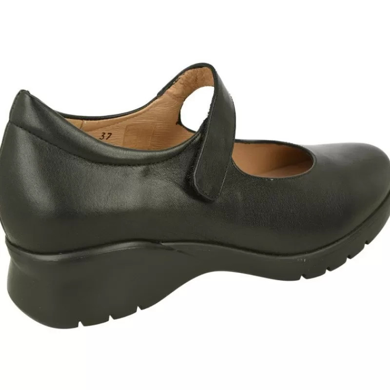PieSanto Zapatos Con Pulsera-Pulsera De Con Ajuste De Velcro Y Pala Lisa. Comodo Y Ligero Piso De Eva De Cuna Intermedia Y Planta Extraible