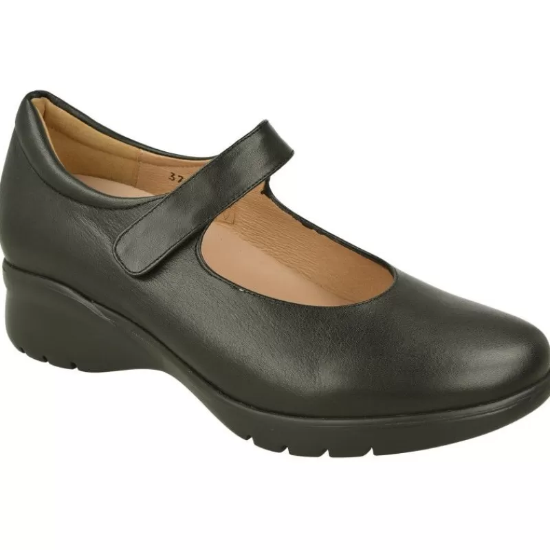 PieSanto Zapatos Con Pulsera-Pulsera De Con Ajuste De Velcro Y Pala Lisa. Comodo Y Ligero Piso De Eva De Cuna Intermedia Y Planta Extraible