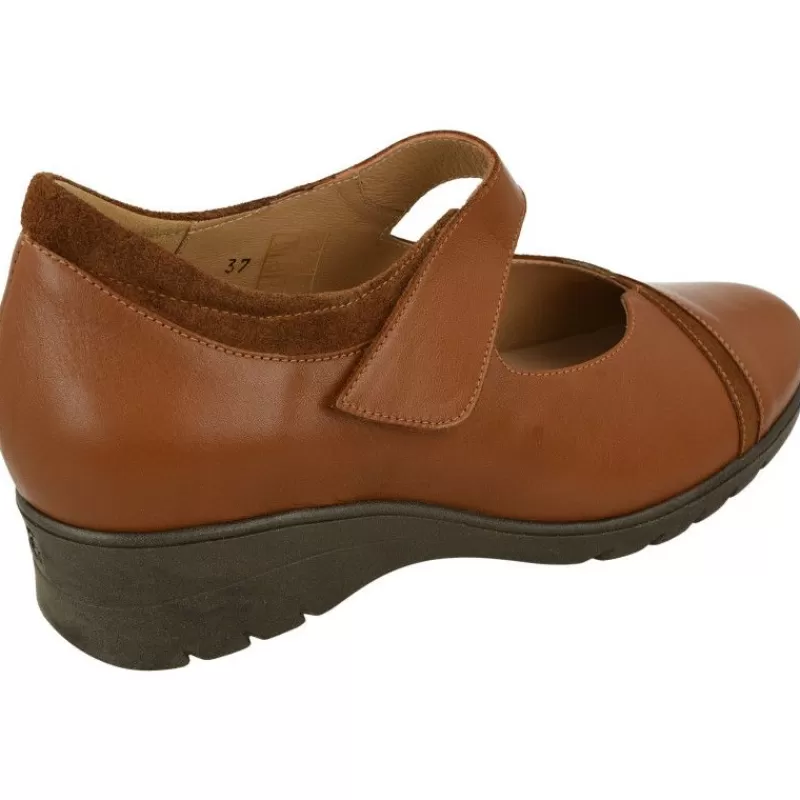 PieSanto Zapatos Con Pulsera-Pulsera De Con Escote Pico, Piso De Caucho Y Planta De Descanso Extraible
