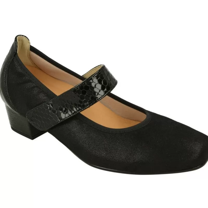 Doctor Cutillas Zapatos Con Pulsera-Pulsera Del Con Piel Elastica Adaptable Y Ajuste Mediante Tira De Velcro, Planta Anatomica Extraible Y Tacon Con