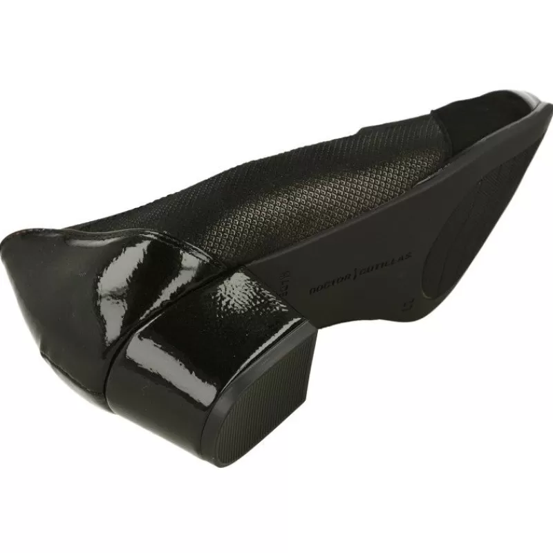 Doctor Cutillas Zapatos Salón-Salón De Con Elastico Al Hueco Y Tacon Intermedio Con Planta De Descanso Extraible Y Horma Especial