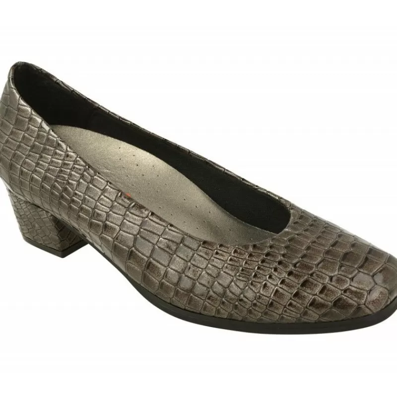 Doctor Cutillas Zapatos Salón-Salón De Tacon Del Escote Redondo Liso Y Piel Coco Charol Con Plantilla Extraible