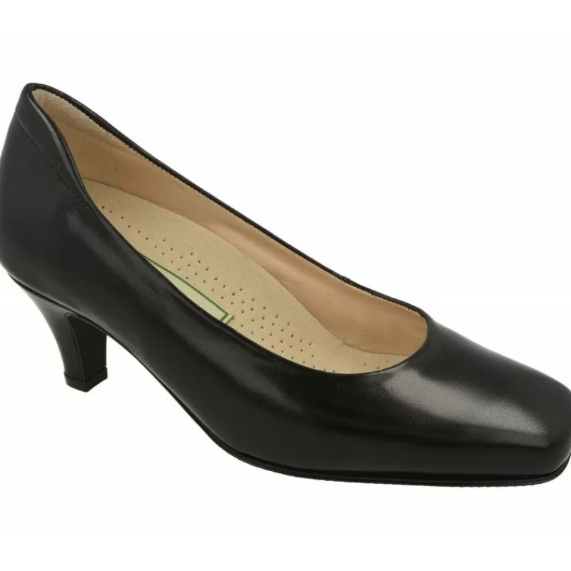 Drucker Calzapedic Zapatos Salón-Salón De Tacon Drucker Con Horma De Ancho Especial Y Plantillas Extrailble Movible De Descanso