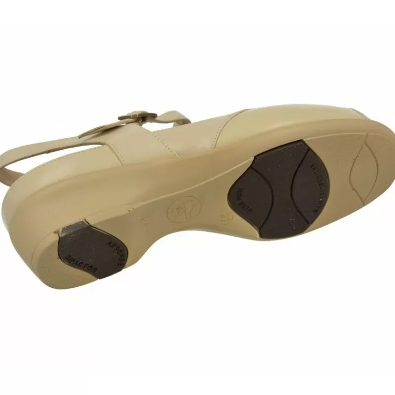 Drucker Calzapedic Sandalias-Sandalia Con Pulsera Y Pala De Cordero Especial Para Plantillas