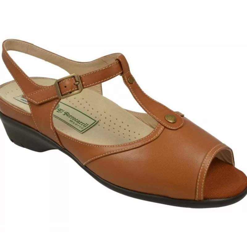 Drucker Calzapedic Sandalias-Sandalia Con Pulsera Y Pala De Cordero Especial Para Plantillas
