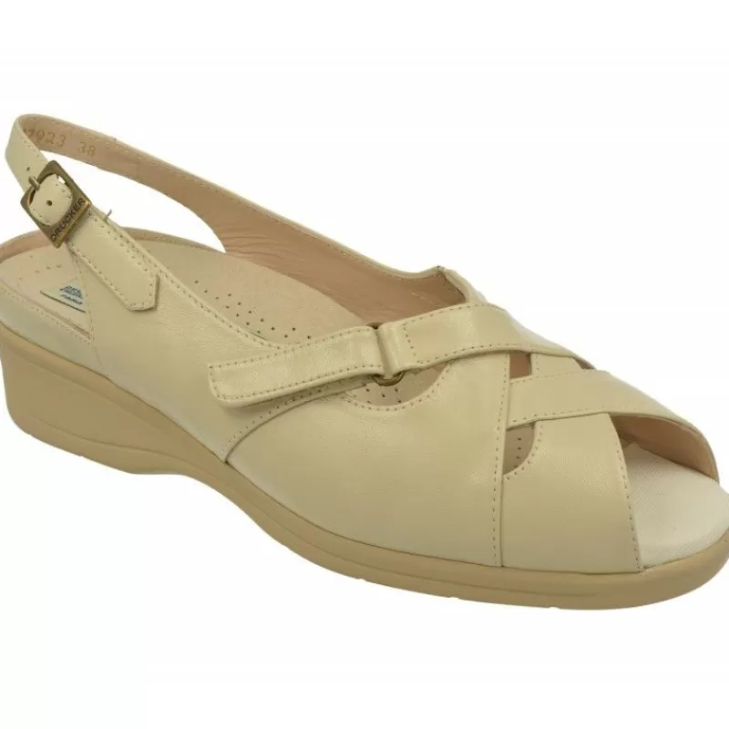 Drucker Calzapedic Sandalias-Sandalia Con Velcro En La Pala Especial Para Plantillas 8801009