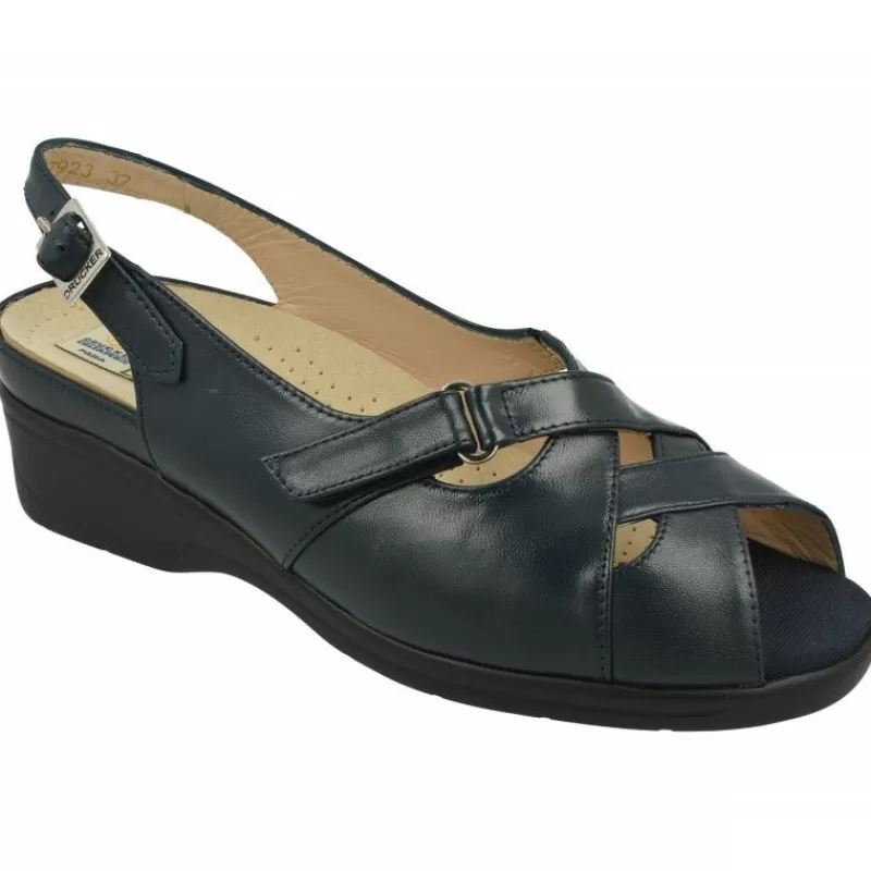 Drucker Calzapedic Sandalias-Sandalia Con Velcro En La Pala Especial Para Plantillas 8801009
