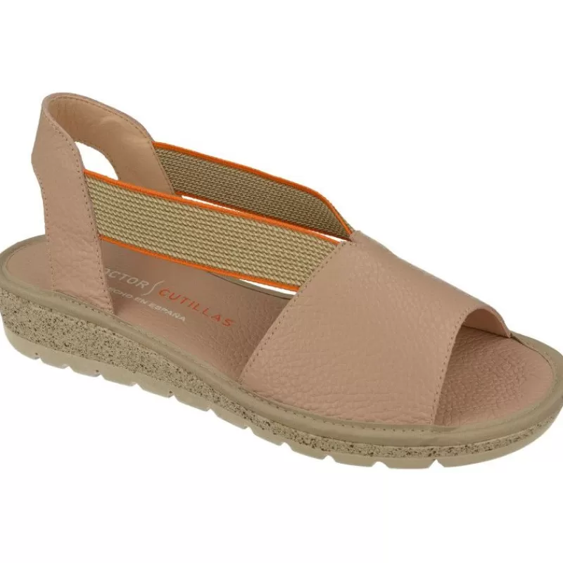 Doctor Cutillas Sandalias-Sandalia De Estilo Menorquina Con Elasticos Laterales Y Piso Pluma Microporoso