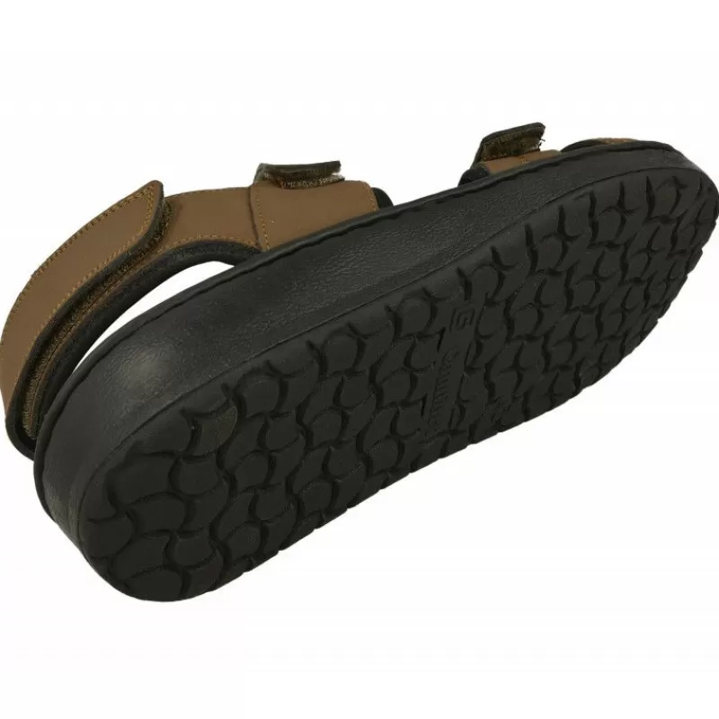 G Comfort Sandalias-Sandalia De De Tiras Cruzadas Con Ajuste De Velcro Y Planta De Descanso Extraible