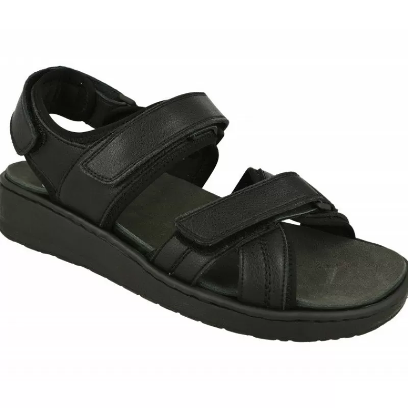 G Comfort Sandalias-Sandalia De De Tiras Cruzadas Con Ajuste De Velcro Y Planta De Descanso Extraible