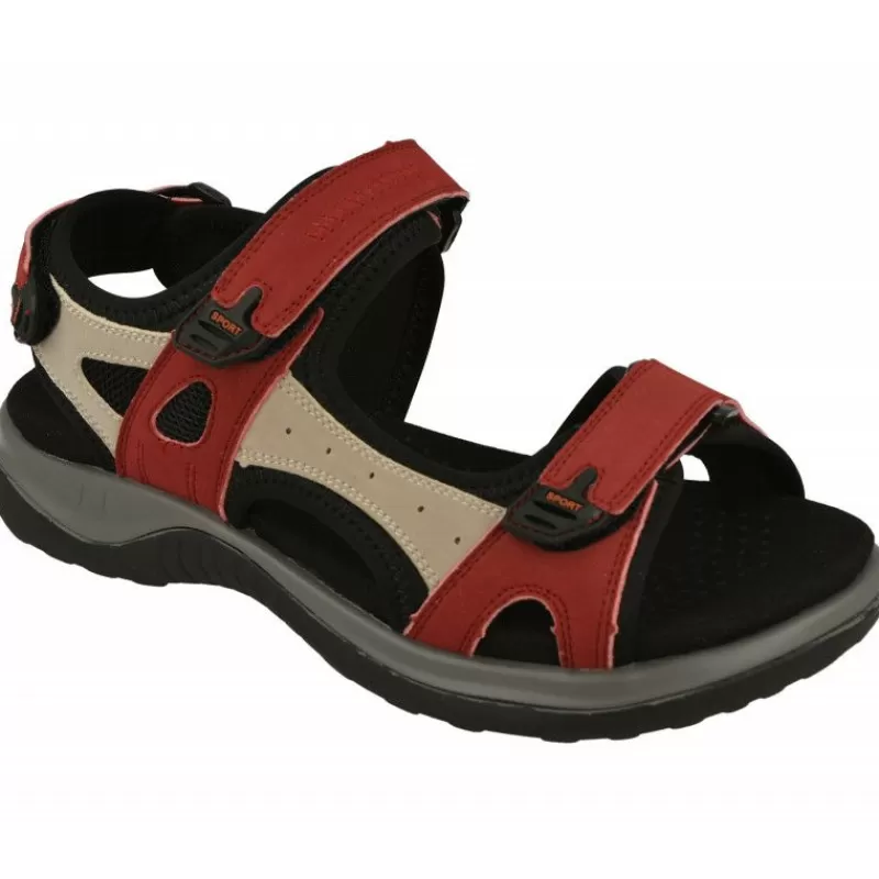 G Comfort Sandalias-Sandalia De Gconfort Con Doble Velcro Ajustable Planta Anatomica De Descanso Y Piso De Poliuretano Aligerado