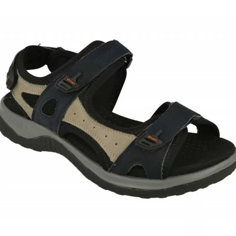 G Comfort Sandalias-Sandalia De Gconfort Con Doble Velcro Ajustable Planta Anatomica De Descanso Y Piso De Poliuretano Aligerado