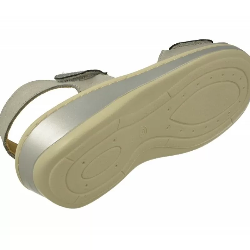 Doctor Cutillas Sandalias-Sandalia Del Con Soble Tira De Velcro Ajustable En Piel Vacuna Con Planta De Descanso Extraible Y Piso De Amorti