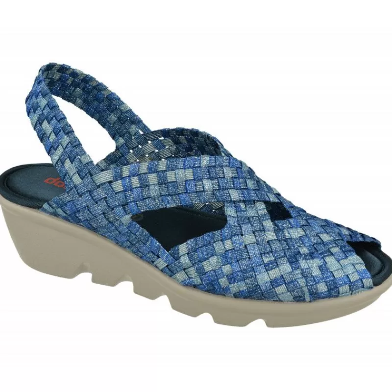 Doctor Cutillas Sandalias-Sandalia Del En Material Trenzado Combinado Con Piso De Cuna De Poliuretano Y Planta De Descanso
