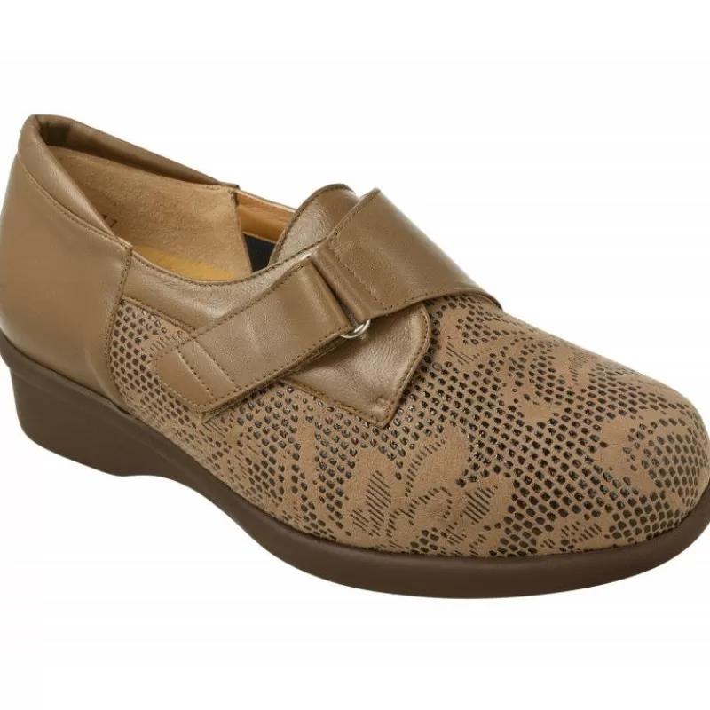 Alviflex Velcros-Velcro De En Piel Grabada Puntos Elastica Con Piso Aligerado De Poliuretano Y Horma De Ancho 15 Especial Plantillas
