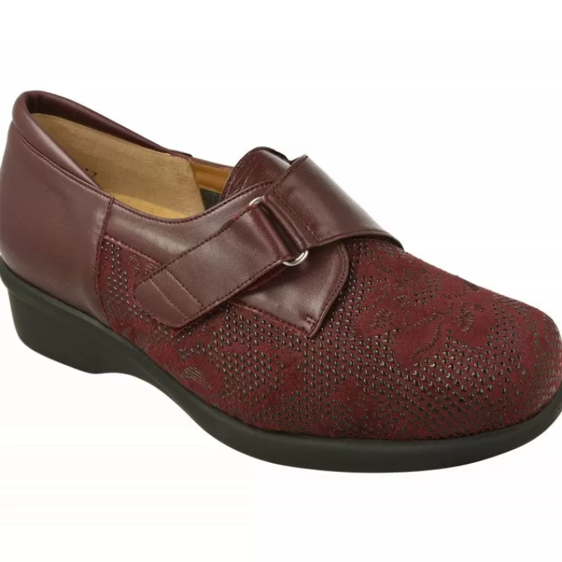 Alviflex Velcros-Velcro De En Piel Grabada Puntos Elastica Con Piso Aligerado De Poliuretano Y Horma De Ancho 15 Especial Plantillas
