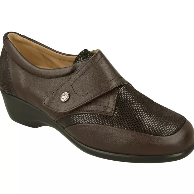 Calzamedi Velcros-Velcro De Con Pala Grabada Coco Charol, Piso De Cuna Poliuretano Y Planta Anatomica Extraible