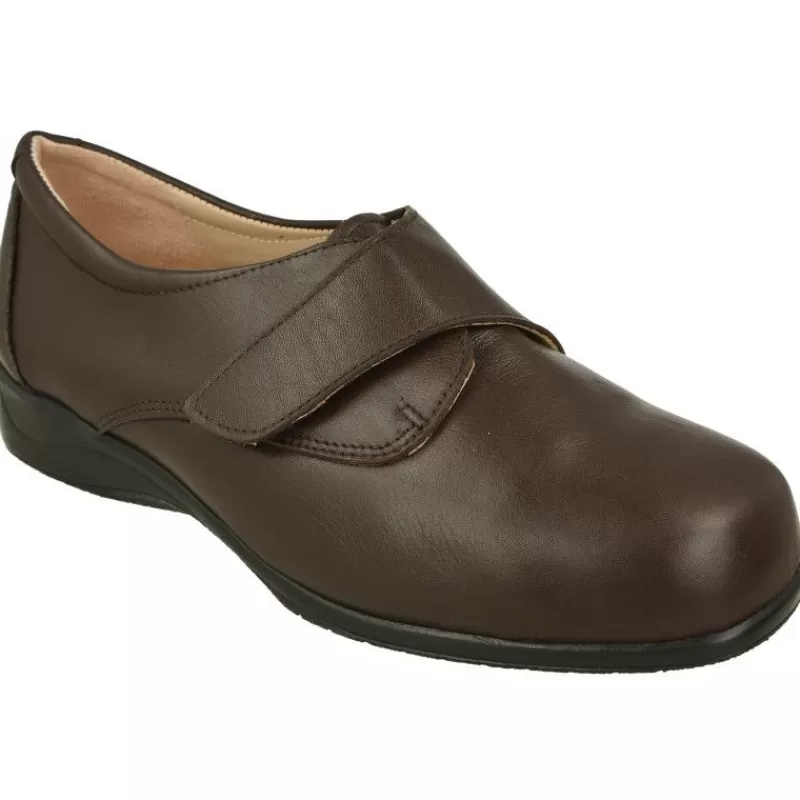 Calzamedi Velcros-Velcro De De Pala Lisa Con Cuna Baja De Caucho Y Planta Anatomica Extraible