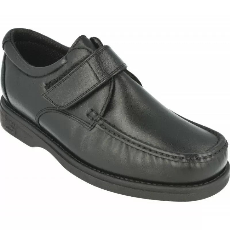 Pinosos Velcros-Velcro De Anatomico De La Linea Laboral. Negro