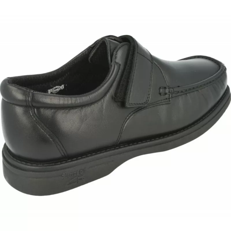 Pinosos Velcros-Velcro De Anatomico De La Linea Laboral. Negro